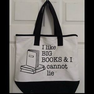 Printed canvas bag